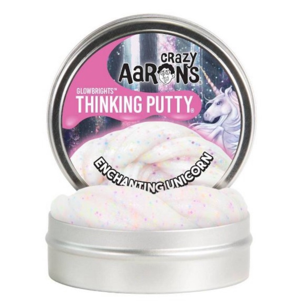 Crazy Aaron’s Enchanting Unicorn Thinking Putty Tin